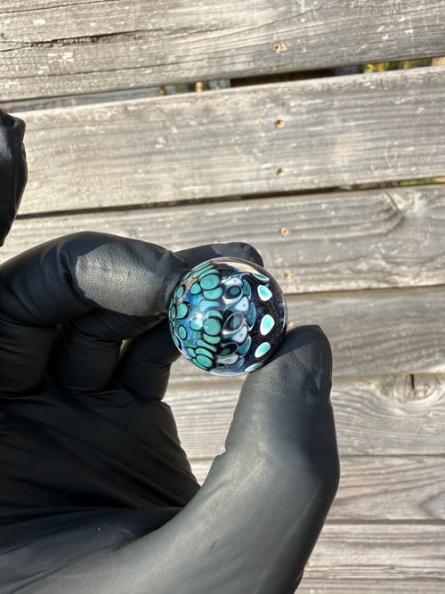 Blue Marble- dot stack pattern