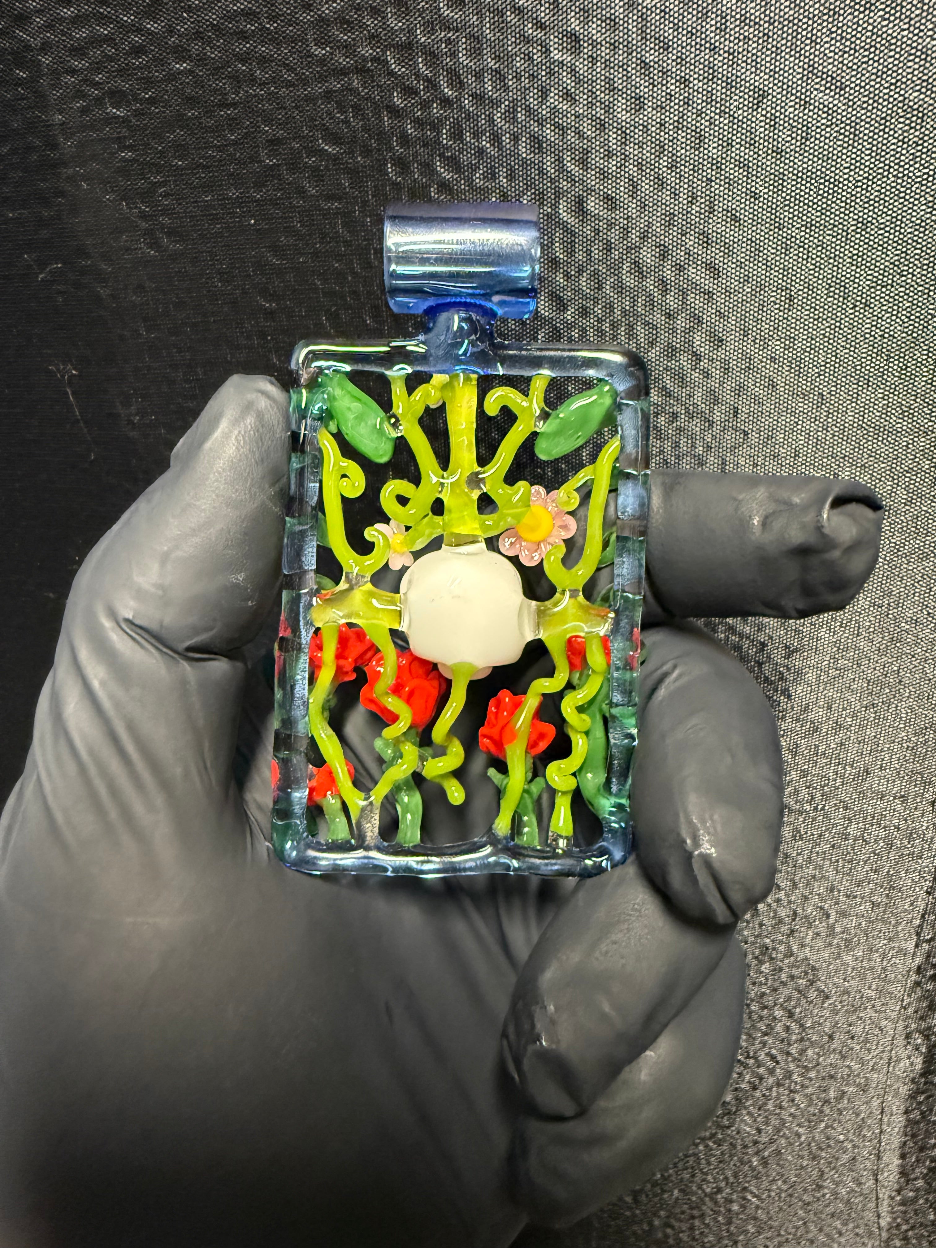 "Death Window" Handmade Borosilicate Glass Ornament