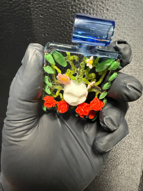 "Death Window" Handmade Borosilicate Glass Ornament
