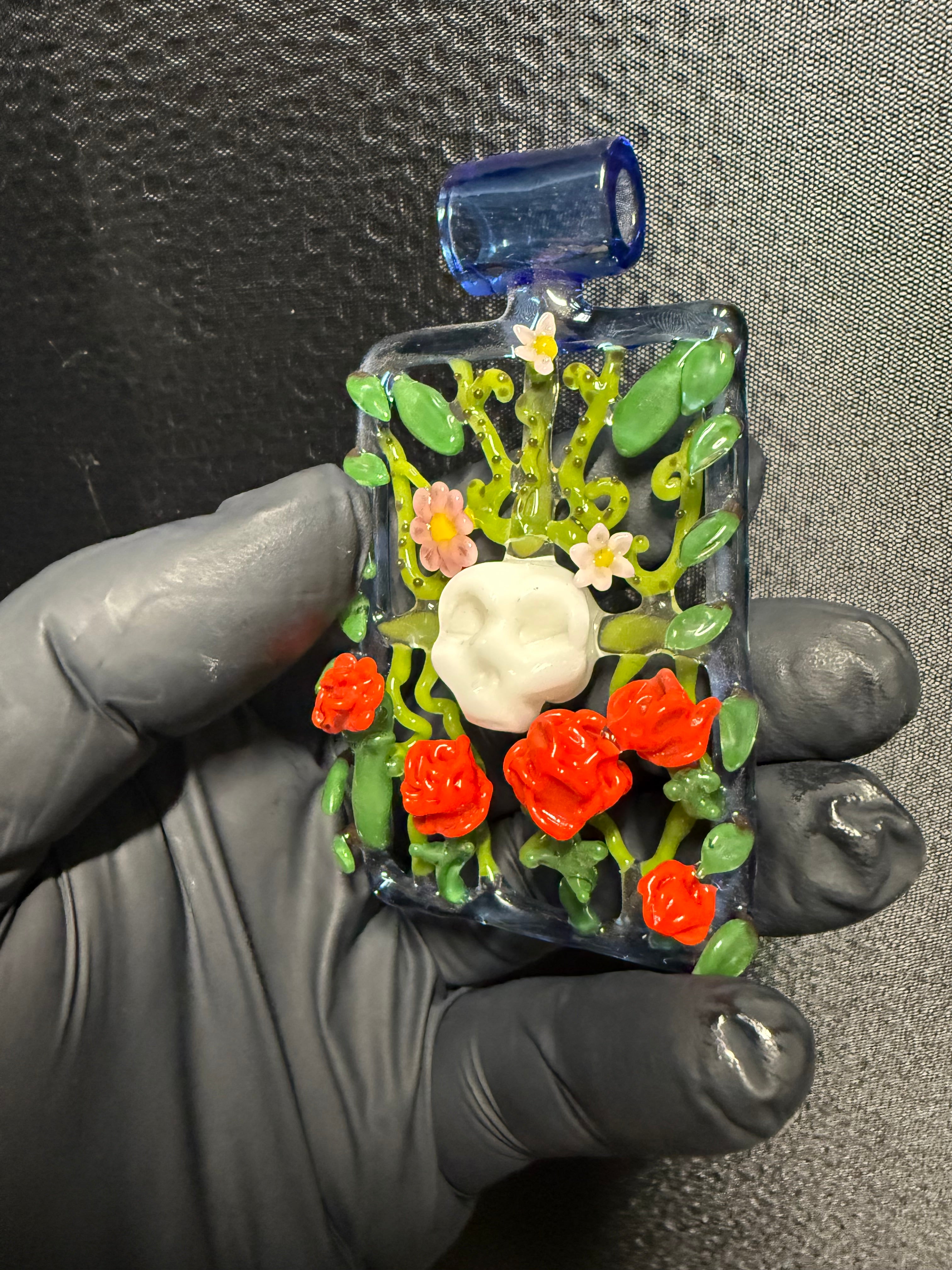 "Death Window" Handmade Borosilicate Glass Ornament