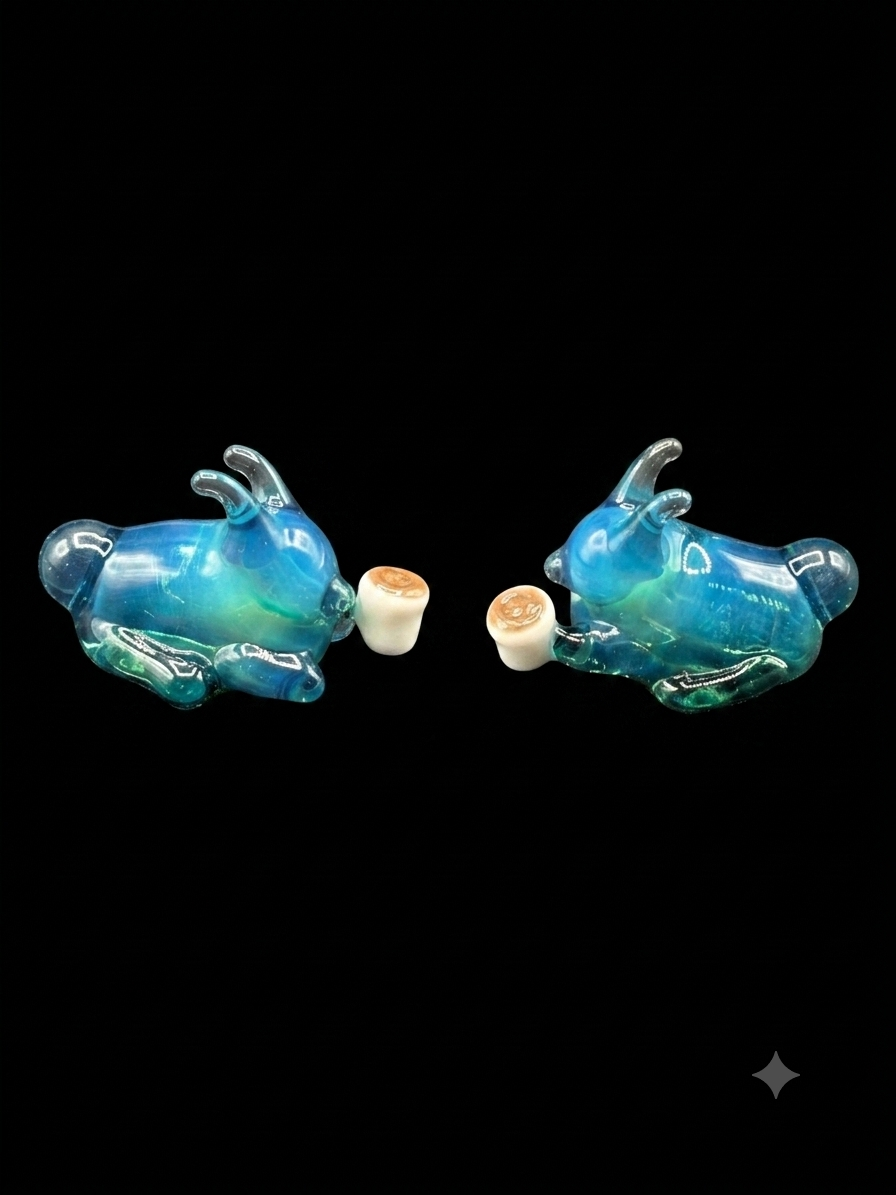 Caffeinated Bunny Collectible Figurine