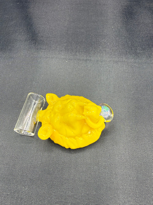 Door Knocker Lion Pendant - Canary Yellow