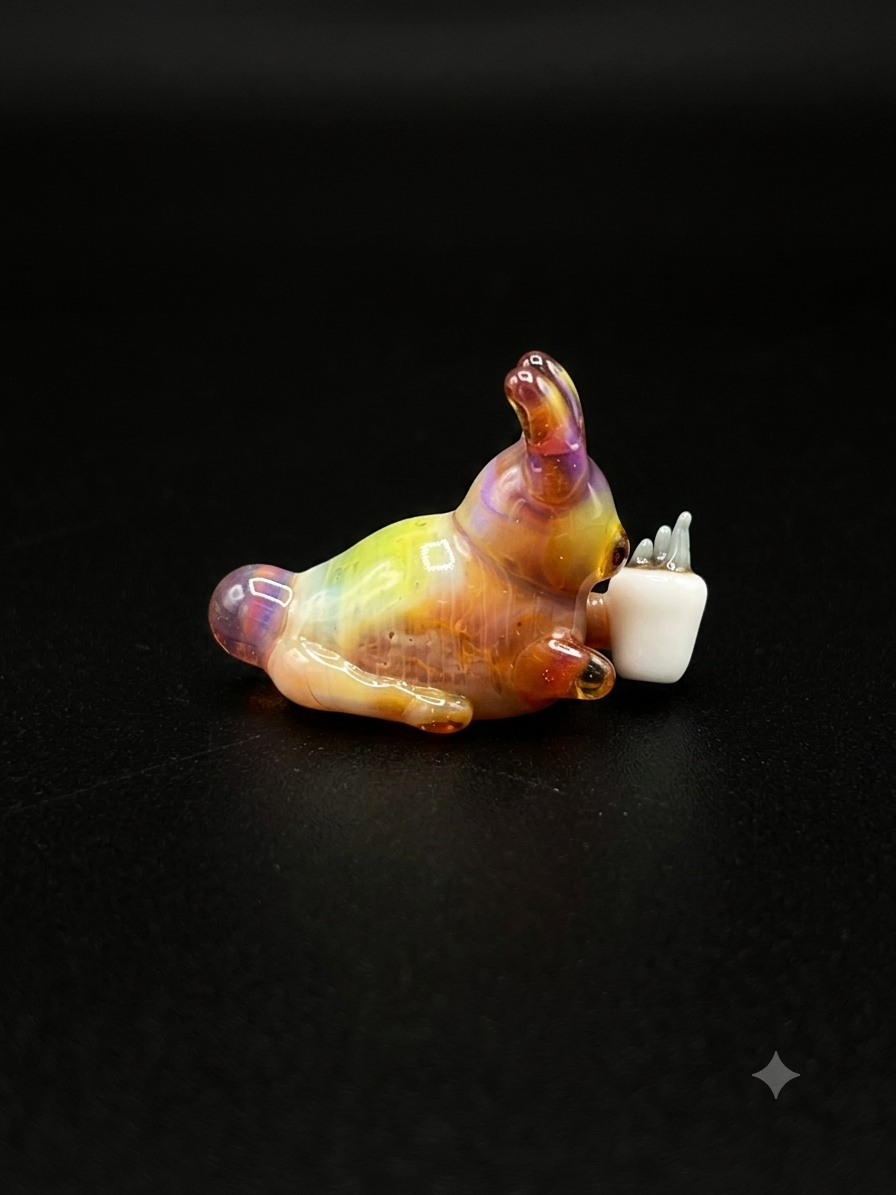 Caffeinated Bunny Collectible Figurine